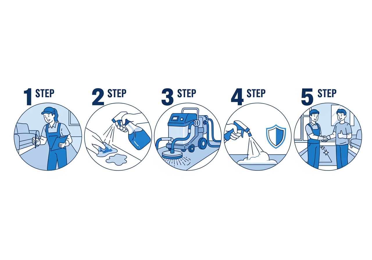 Our Professional cleaning Process Our Professional cleaning Process