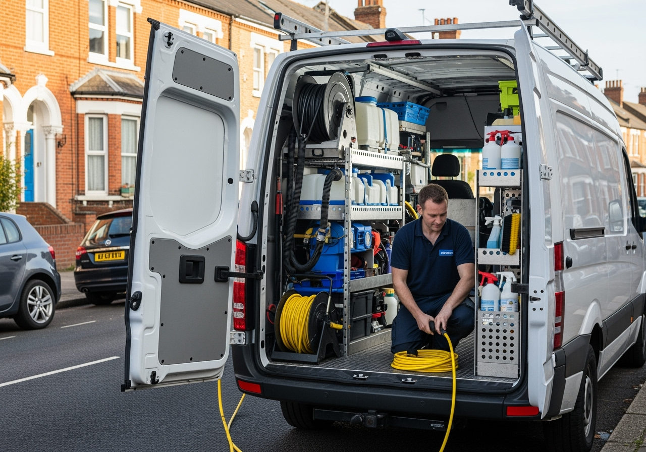Professional in the Van