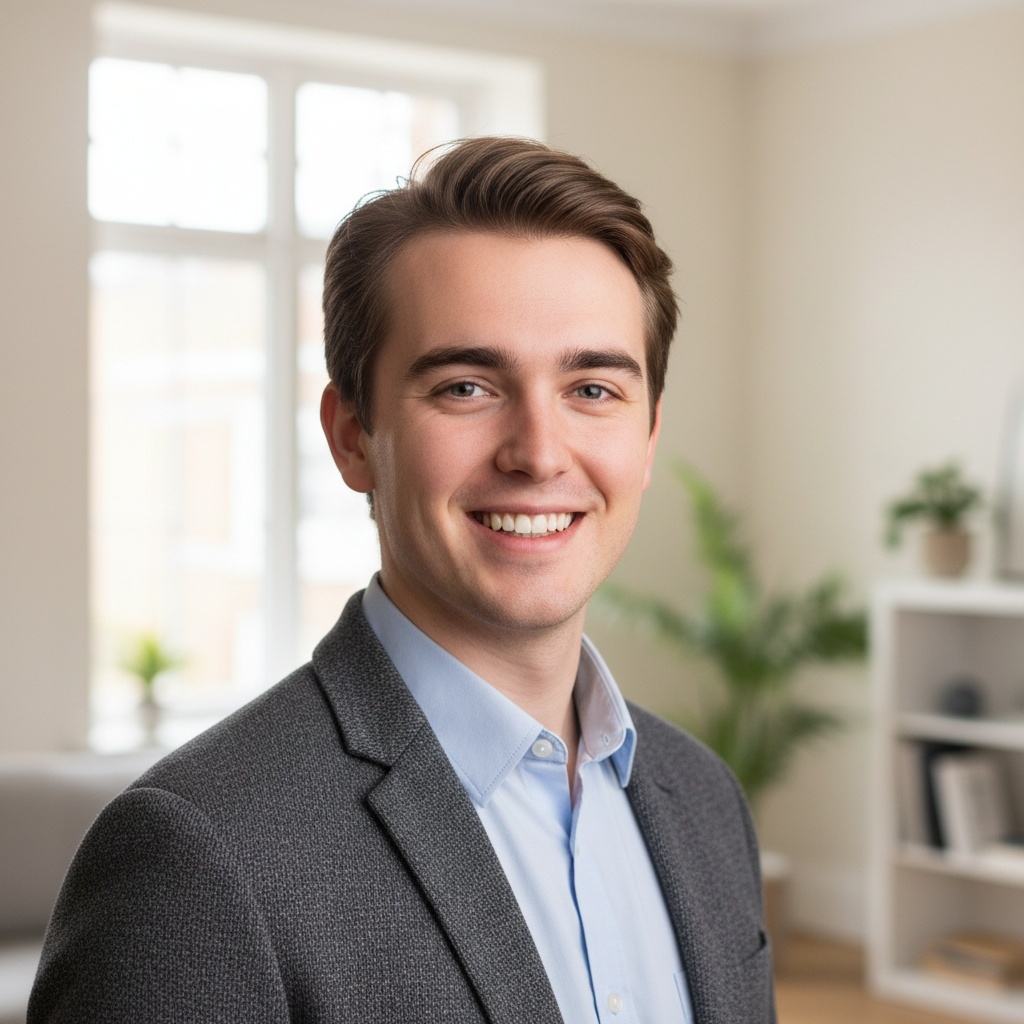 happy young customer